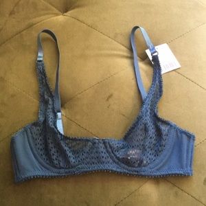NWT Blue Urban Outfitters Out from Under Bra
